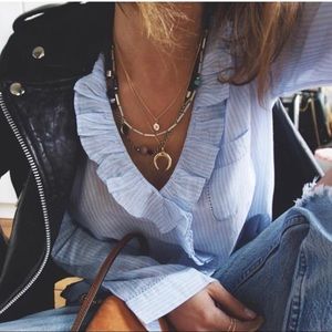 Blouse Sezane Capucine Sz 40